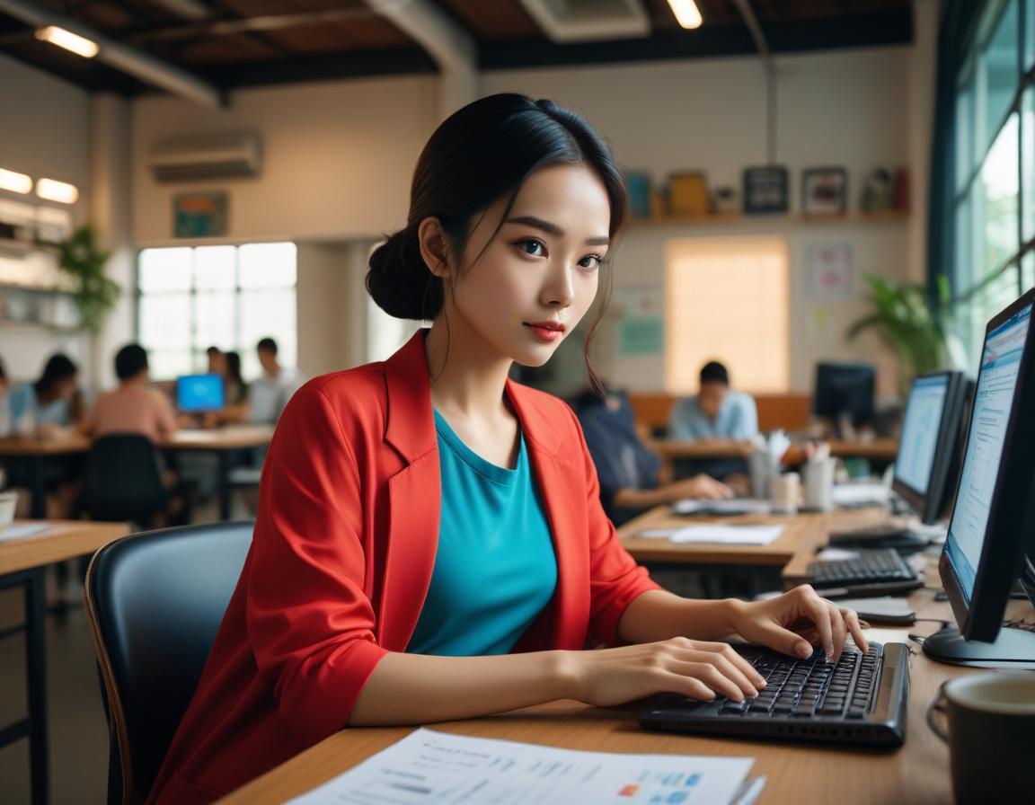 นักสำรวจเมืองในเมโทรโพลิสอนุประทานทันสมัยบนถนนแสงไฟนีออน
