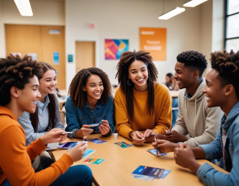 นักเรียนการเงินนั่งทำการบ้าน ข้างๆ บัตรเครดิตที่สมัครง่ายและสะสมไมล์