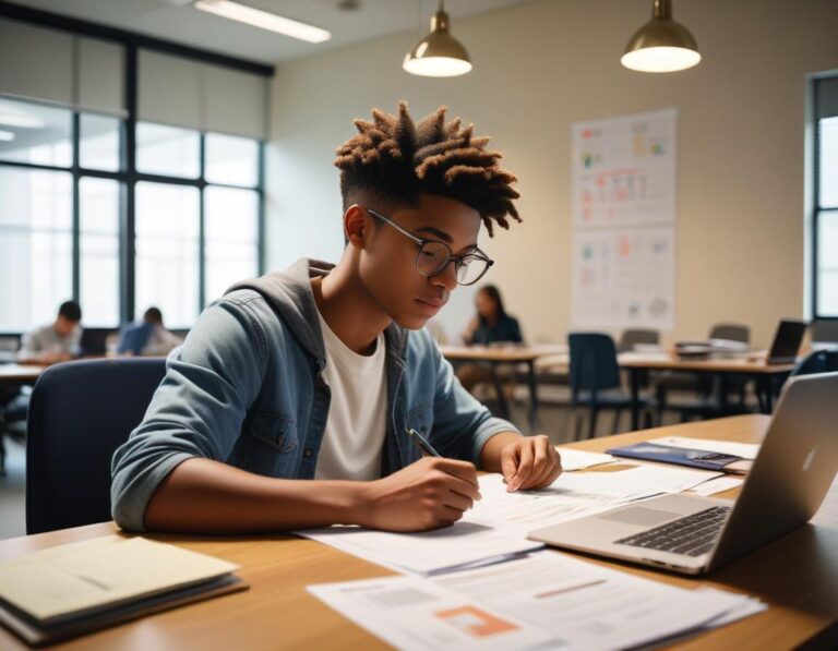 นักเรียนถือบัตรเครดิตและสมาร์ทโฟน ระหว่างการช็อปปิ้งและสะสมคะแนน