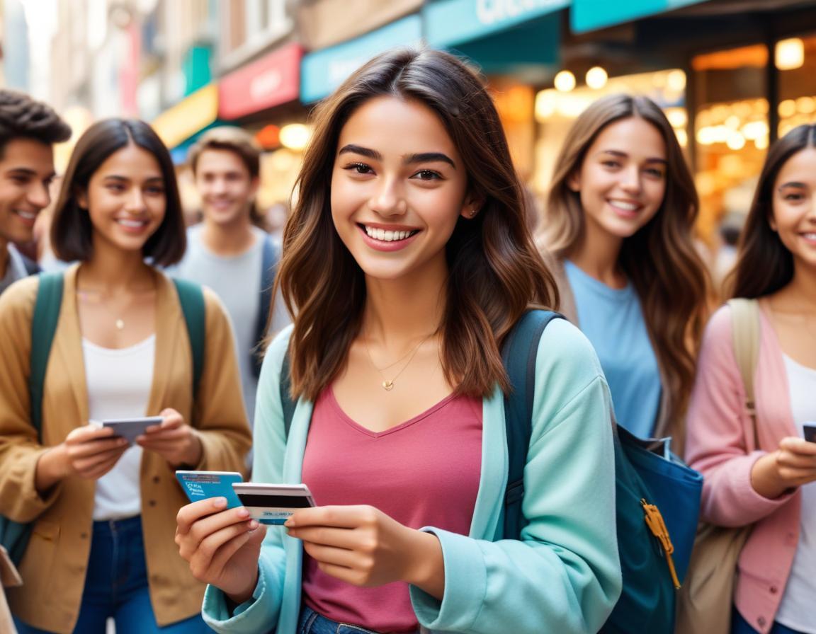 ภาพแสดงบัตรเครดิตนักเรียน พร้อมข้อมูลการใช้จ่ายและการผ่อนชำระ 0%